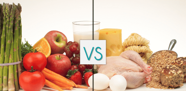 Alimente alcaline vs Alimente acide